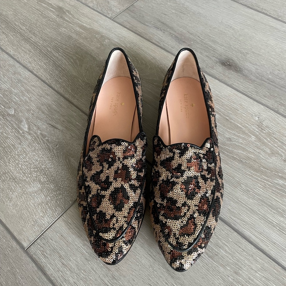 Kate Spade leopard shoes